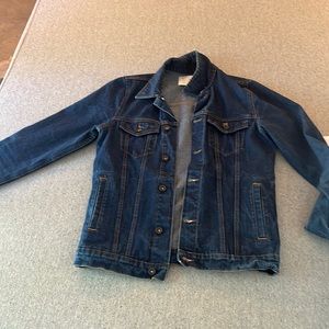 Zara Painted Jean Jacket